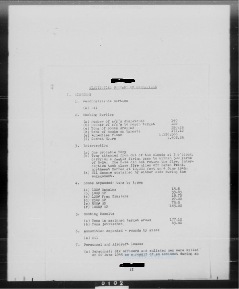 June 1945 Plate 102 Redacted